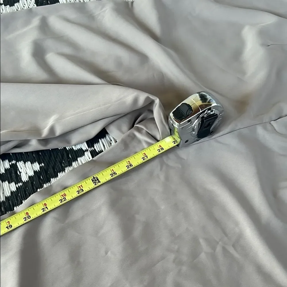 Pink Lily tan  Wide Leg Pants with Flat Waistband   E - Picture 8 of 9